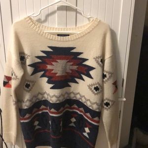 AEO Tribal Sweater NWOT